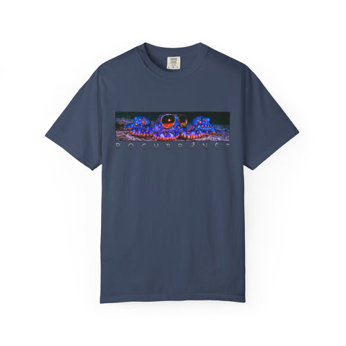 Blue Ring Octopus Graphic T-Shirt