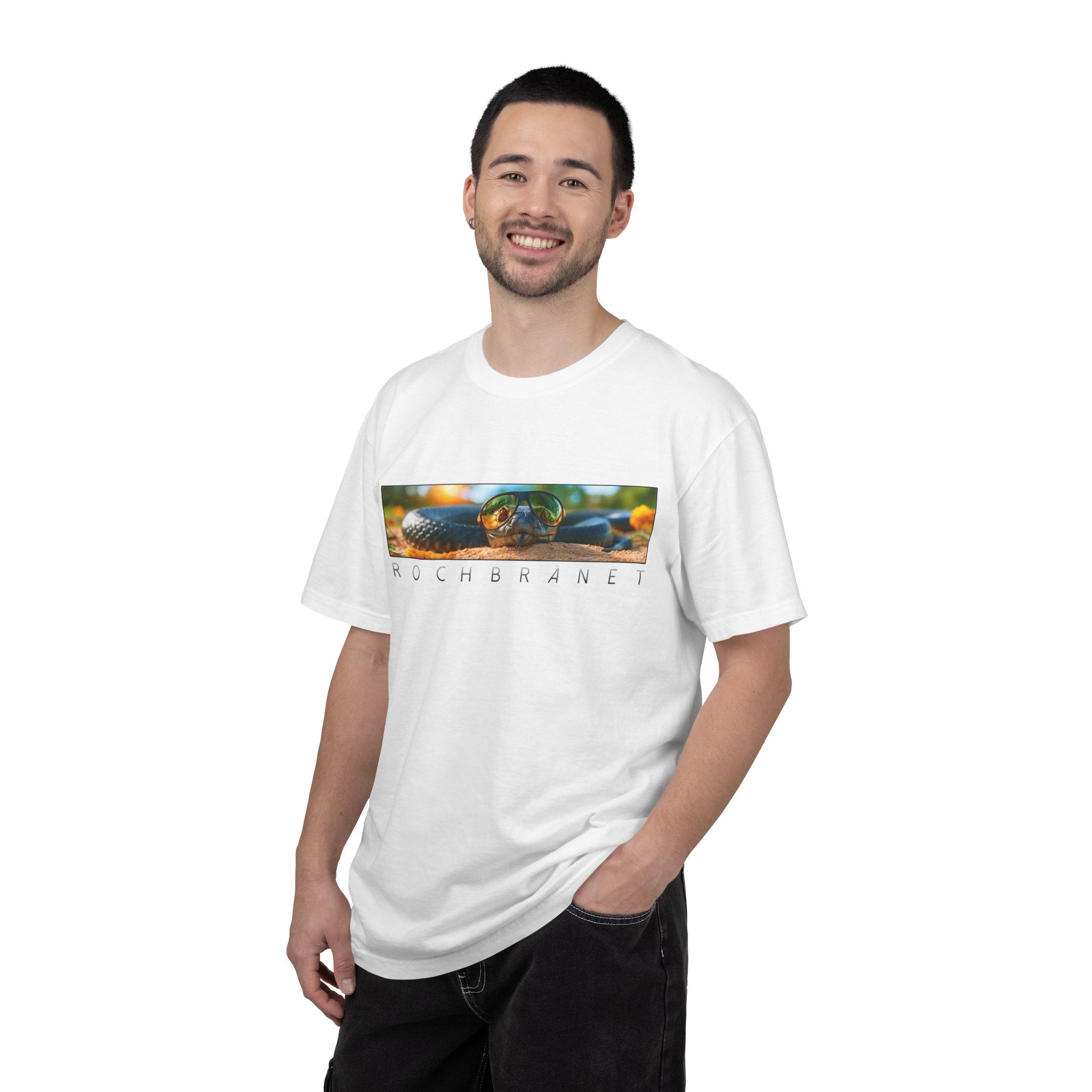 Red Belly Black Snake Graphic T-Shirt