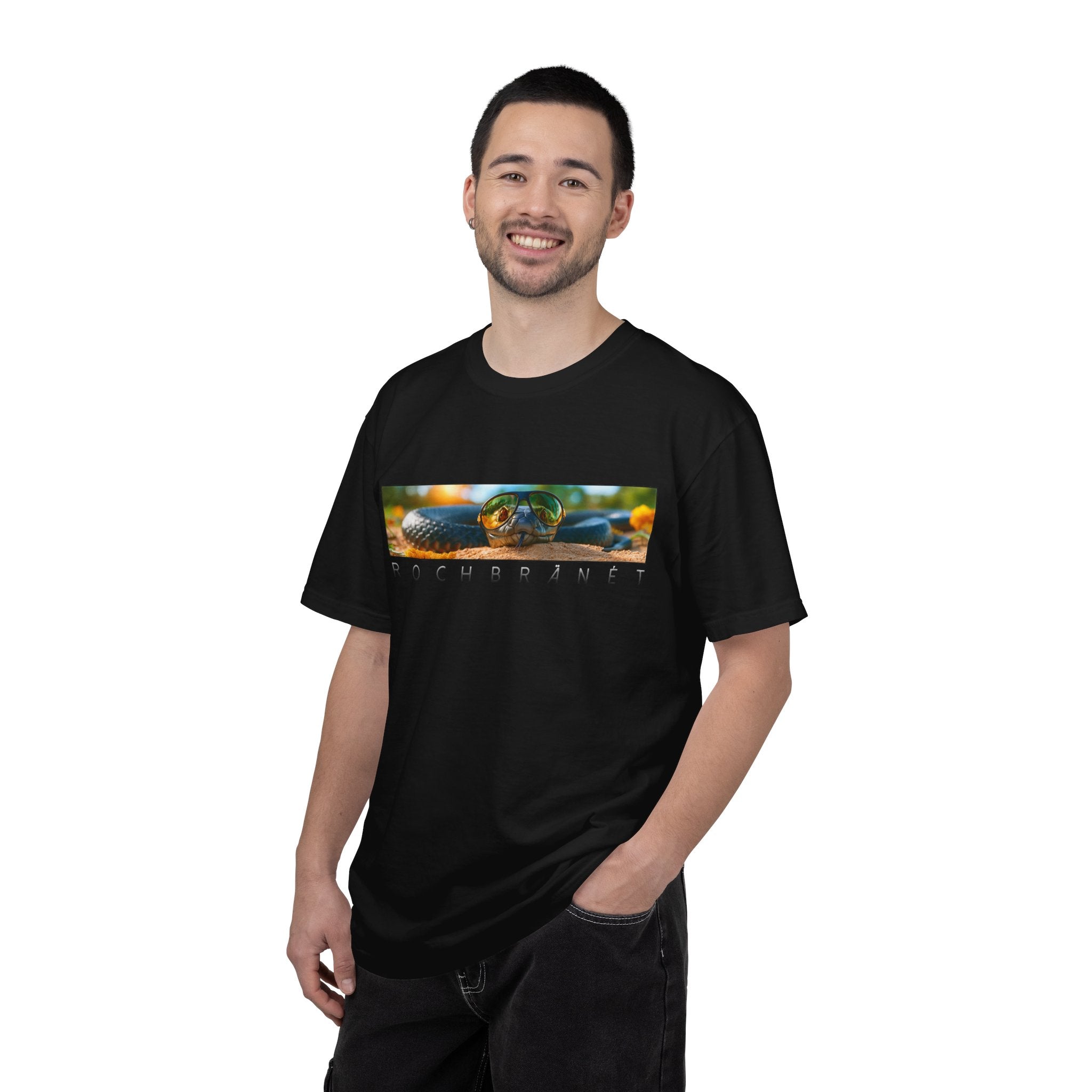 Red Belly Black Snake Graphic T-Shirt