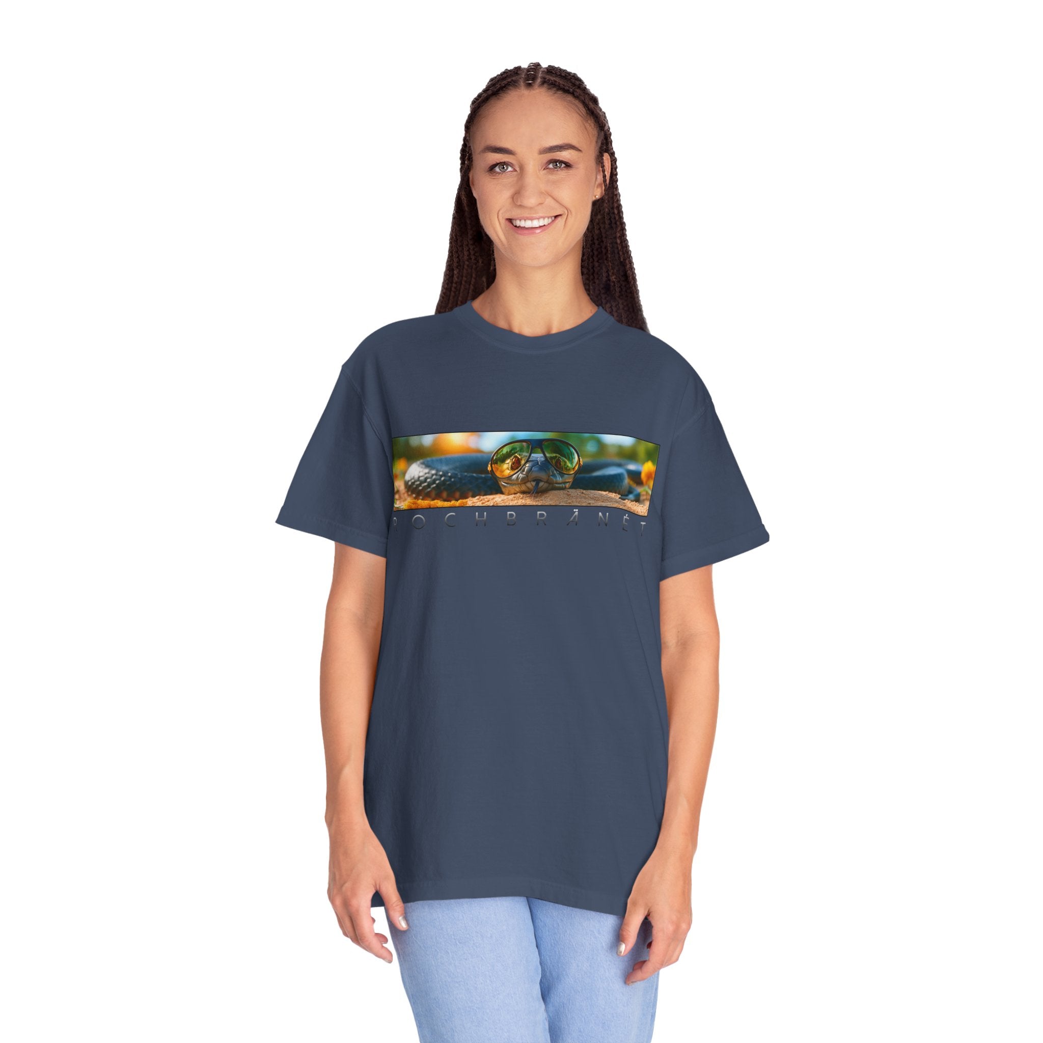 Red Belly Black Snake Graphic T-Shirt