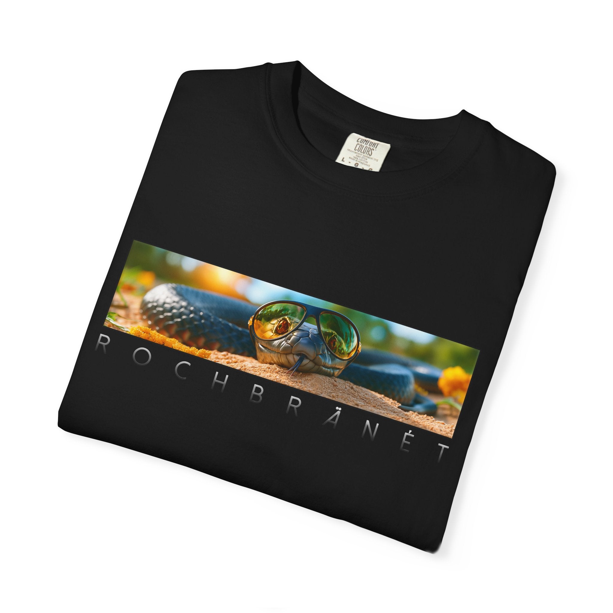 Red Belly Black Snake Graphic T-Shirt