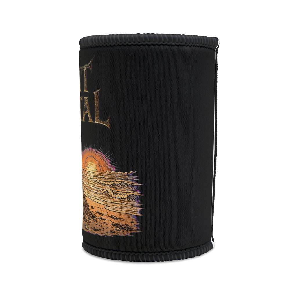 Split Orbital Beach Skull Stubby Cooler